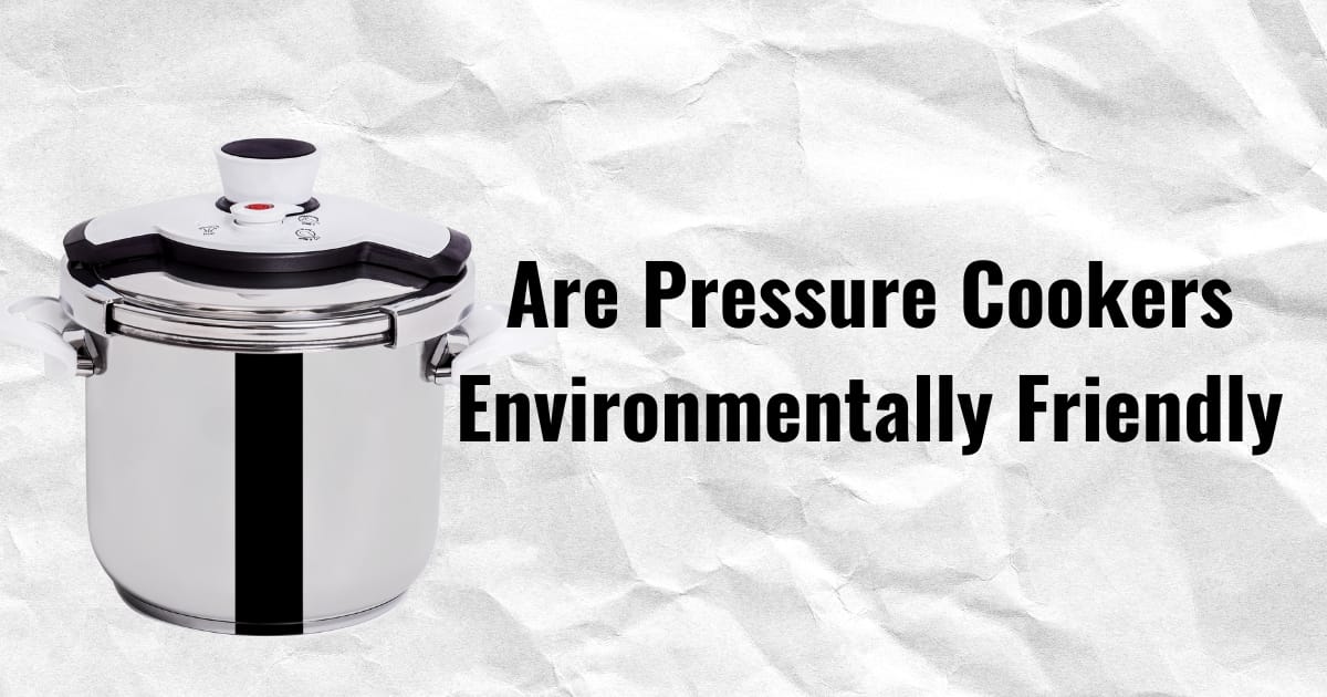 Are Pressure Cookers Eco-Friendly and Sustainable?