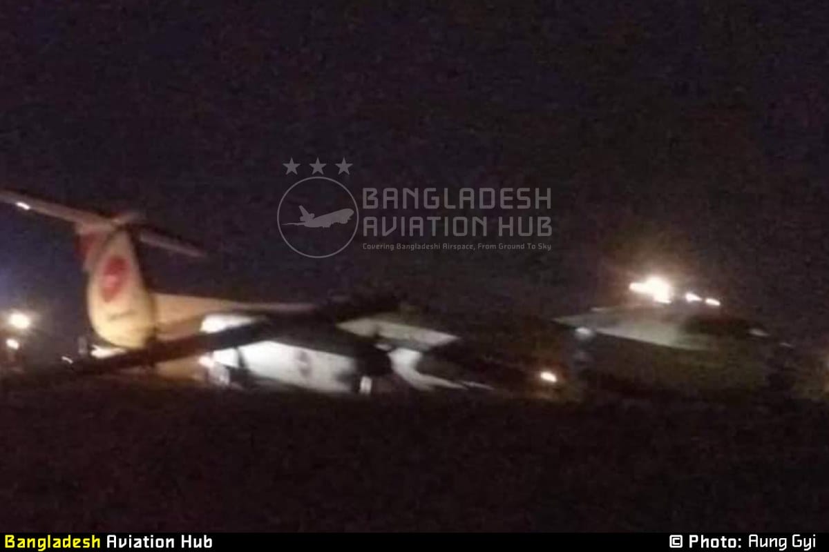 Bangladeshi Plane Crash in Myanmar Injures Five