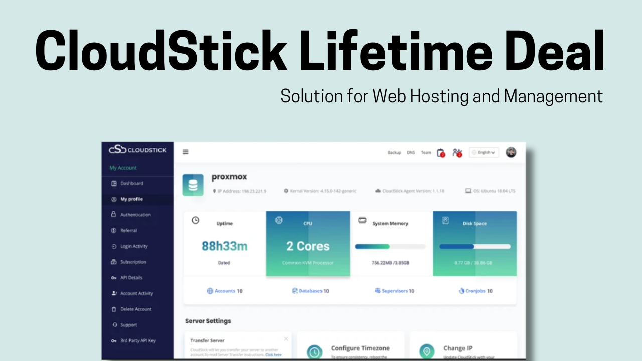 CloudStick: Simplify Cloud Server Management Easily