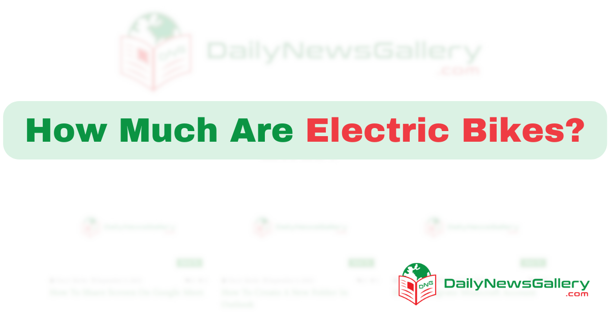 Electric Bike Prices: A Guide to Costs and Options 2023
