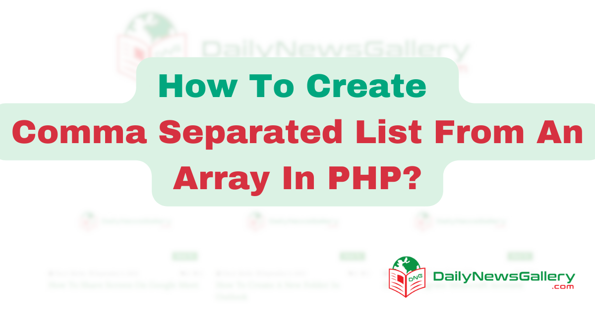 Mastering PHP: Convert Arrays to Comma-Separated Lists