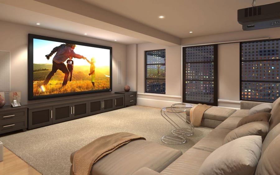 Choosing the Perfect Projection Screen for Home Theater