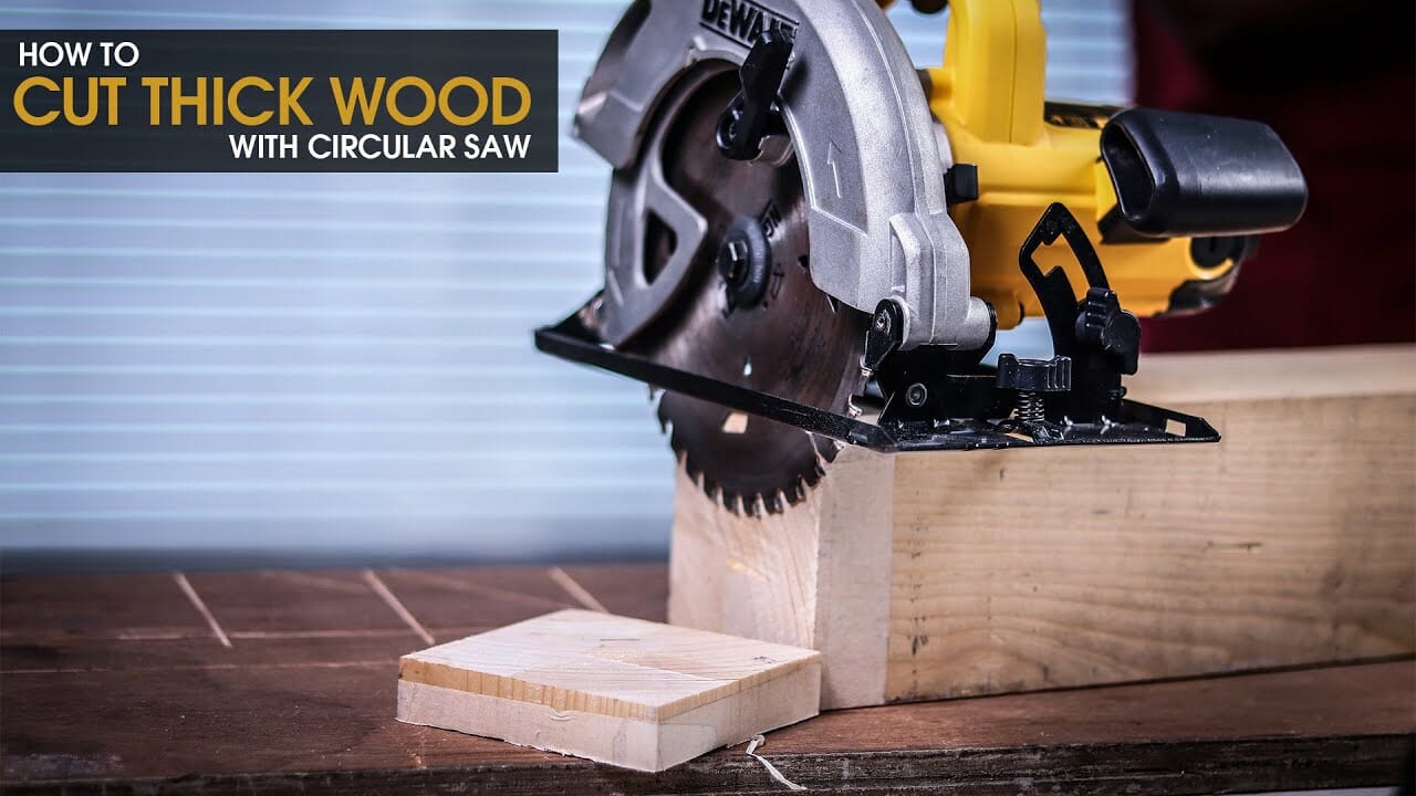 Master Thick Wood Cutting with a Circular Saw: Tips & Techniques