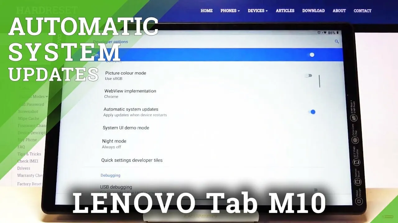 How to Update Lenovo Tab Software for Optimal Performance