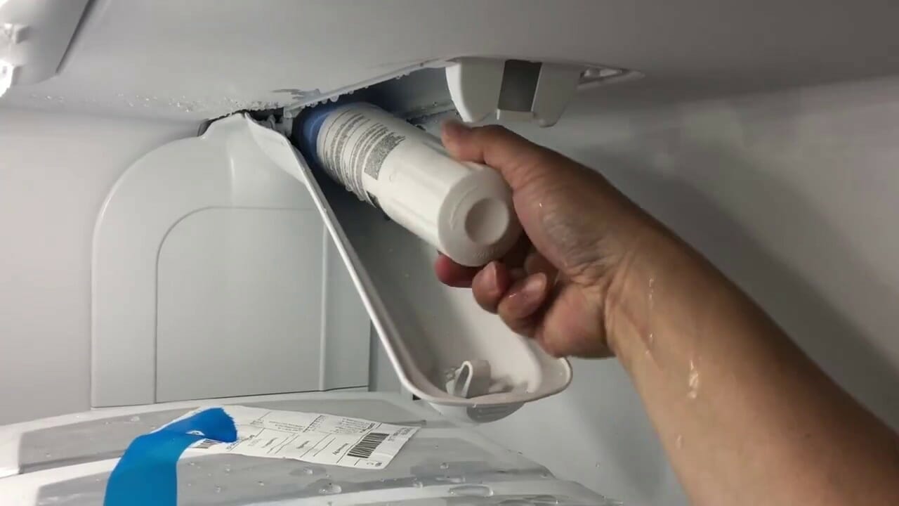How to Replace a French Door Fridge Water Filter