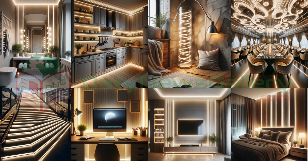 Elevate Your Room Decor with Creative LED Strip Lights