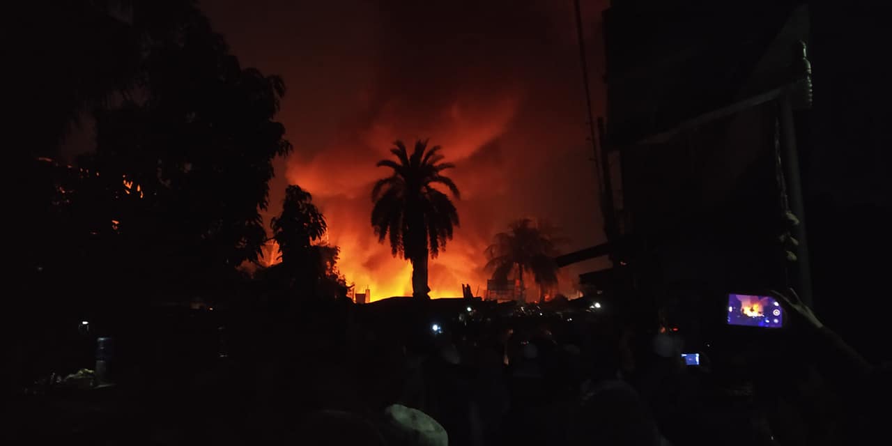 Fire at Dhaka's Uttara Sector 4 Slum Controlled