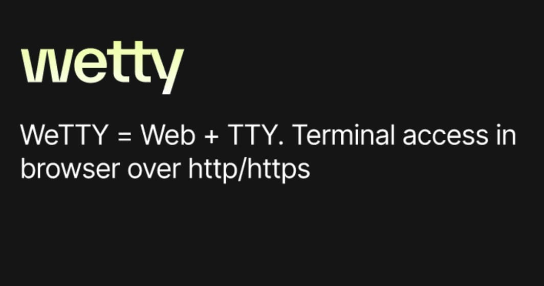 Access Linux Terminals Easily: A Guide to Using Wetty