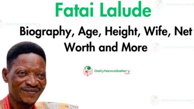 Fatai Lalude Biography, Age, Height, Wife, Net Worth and More
