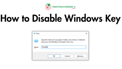 How to Disable Windows Key