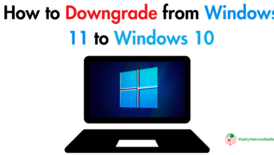 How to Downgrade from Windows 11 to Windows 10