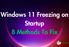 Windows 11 Freezing on Startup
