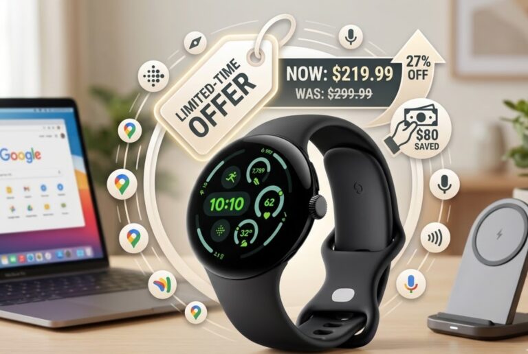 Drops the Price of Google Pixel Watch 3